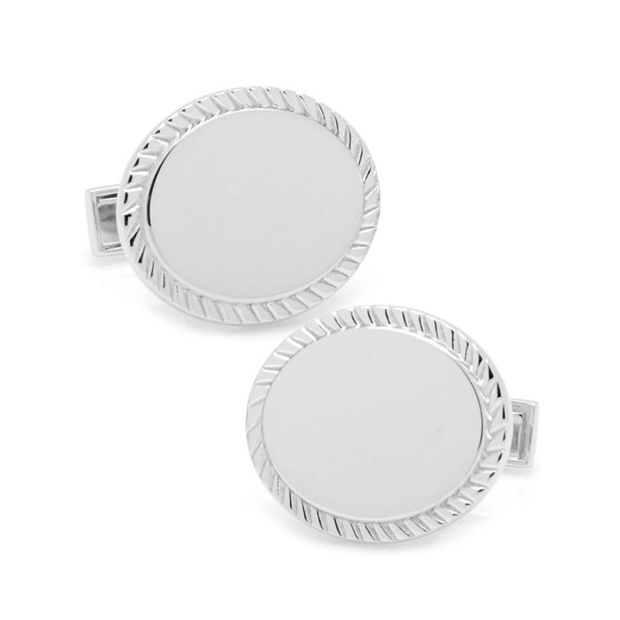 Jewelry CUFFLINKS, LLC. | Sterling Round Cuff Links