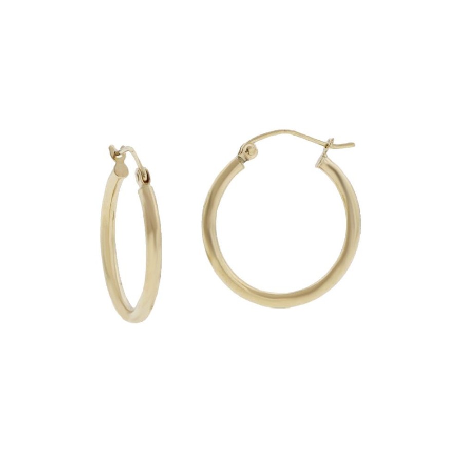 Jewelry QUALITY GOLD OF CINCINNATI | 14Ky 3/4" Thin Tube Hoops