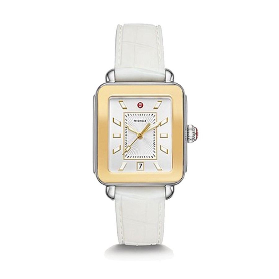 Jewelry MICHELE WATCHES | Michele White Deco Sport Watch