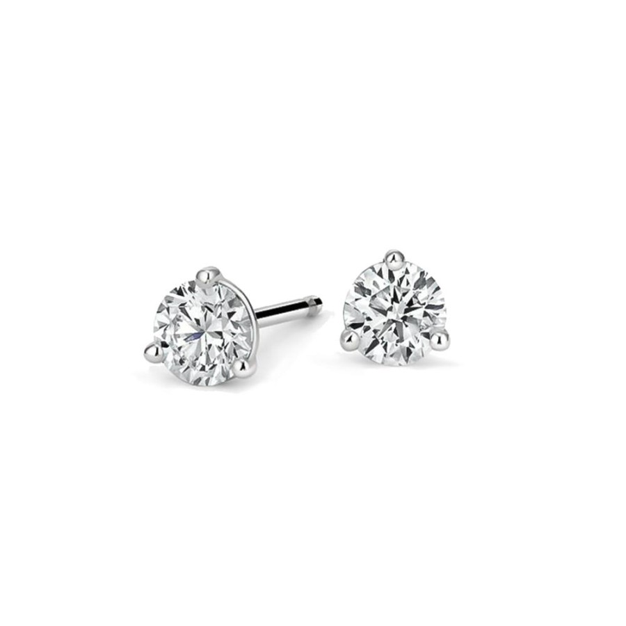 Jewelry GN DIAMOND | 14Kw 2/5Ct Diamond Studs Gh/ I1