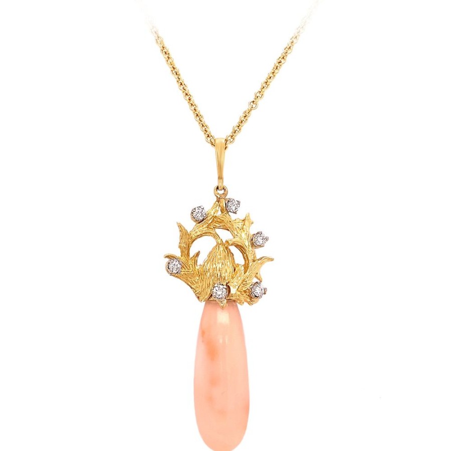 Jewelry PETER LINDEMAN | Peter Lindeman Coral Pendant