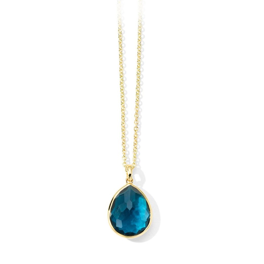 Jewelry IPPOLITA dba ALE VIOLA LLC | 18Ky Ippolita Blue Topaz Pendant