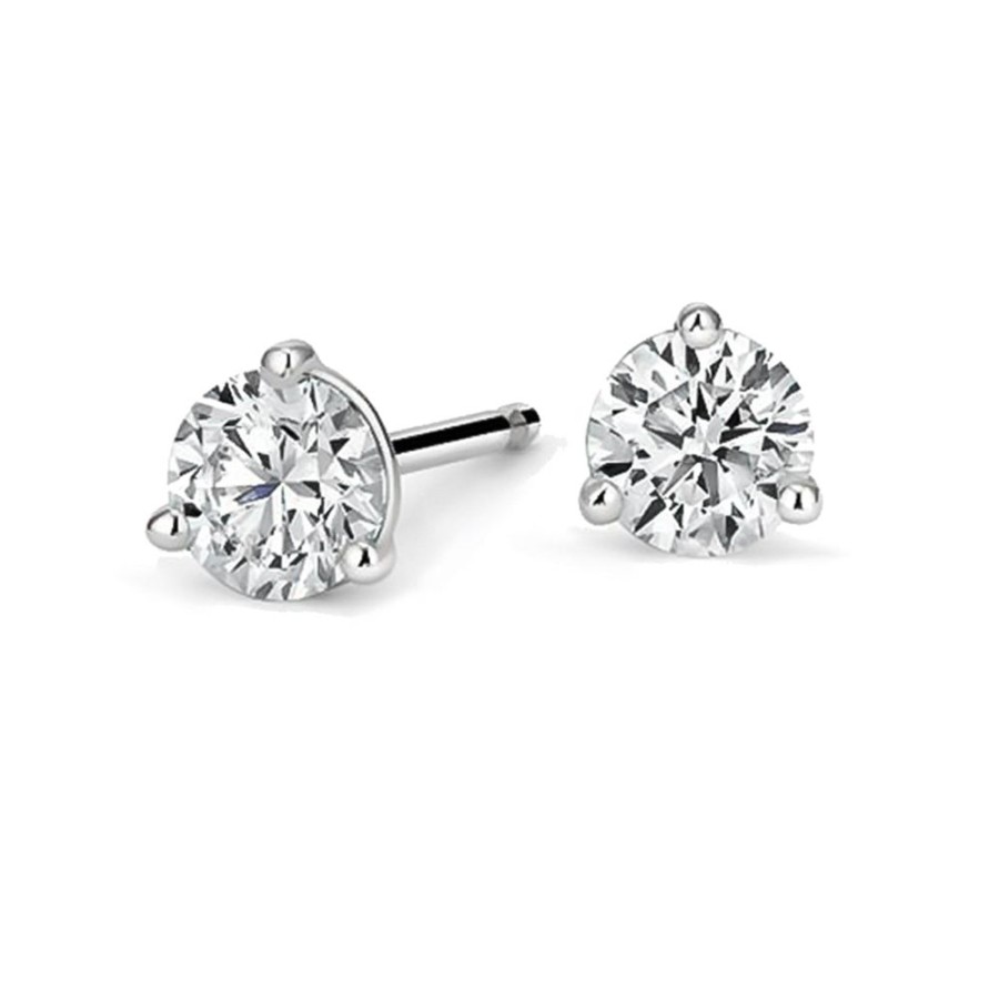 Jewelry GN DIAMOND | 14Kw 1Ct Diamond Studs Gh/Si2