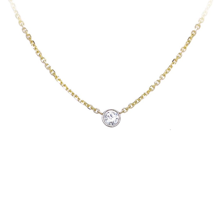 Jewelry NOT AVAILABLE | Diamond Solitaire Necklace