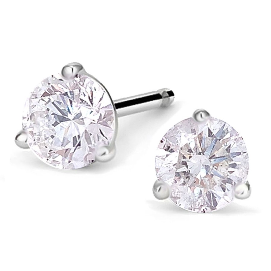 Jewelry STULLER SETTINGS | 3.47Ct Diamond Stud Earrings