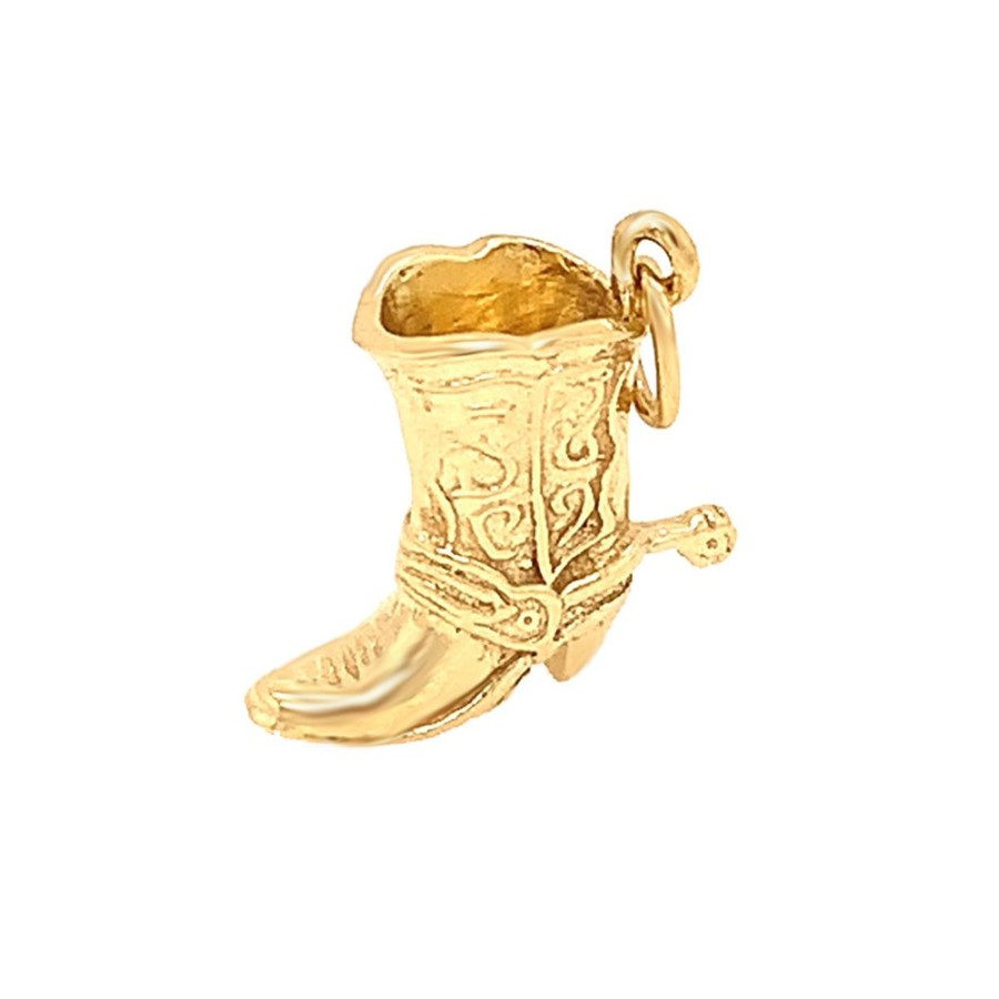 Jewelry ESTATE JEWELRY | Vintage Cowboy Boot Charm