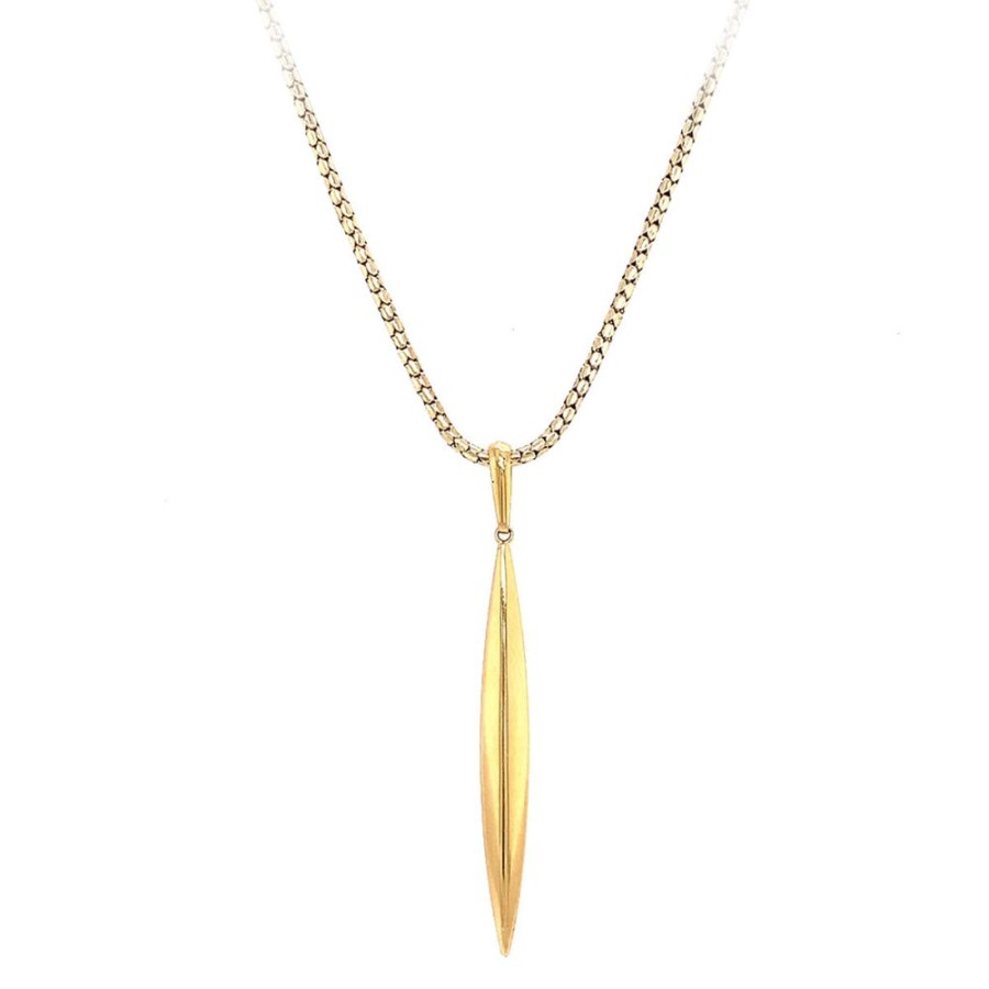 Jewelry ESTATE JEWELRY | Vintage 18K Tiffany Pointed Pendant