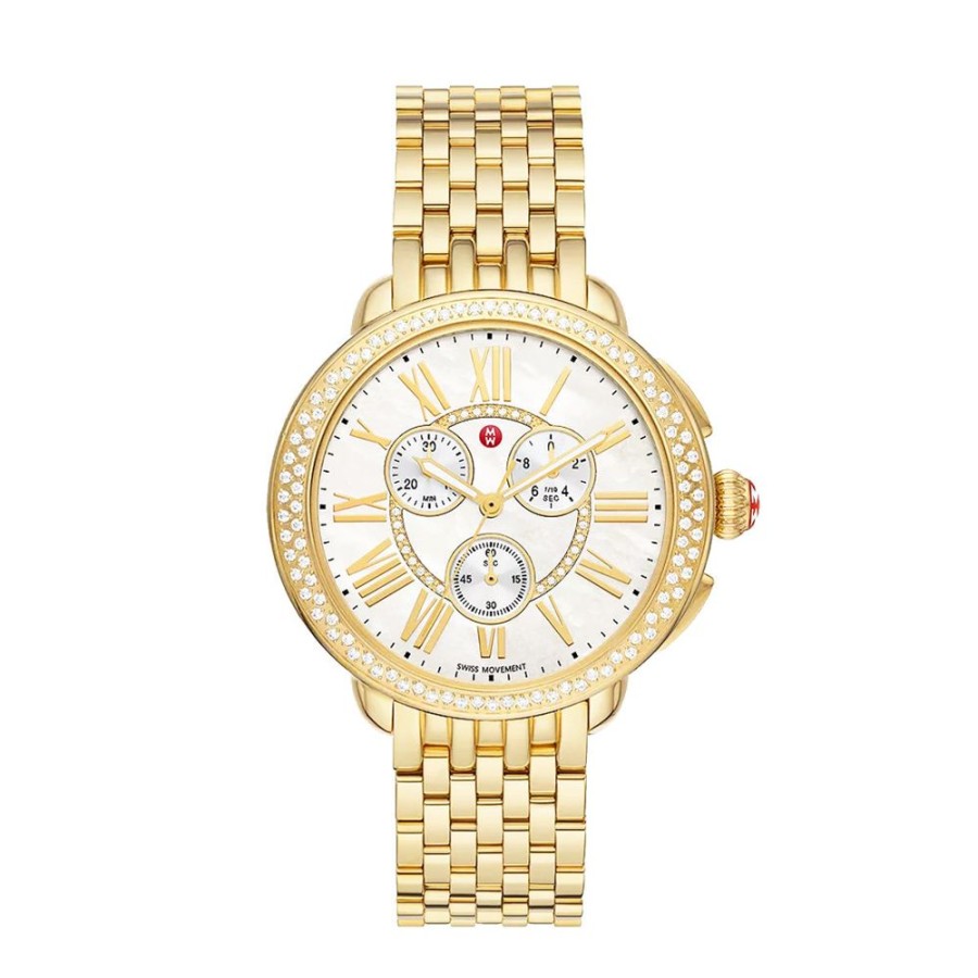 Jewelry MICHELE WATCHES | Goldtone Michele Serein Watch