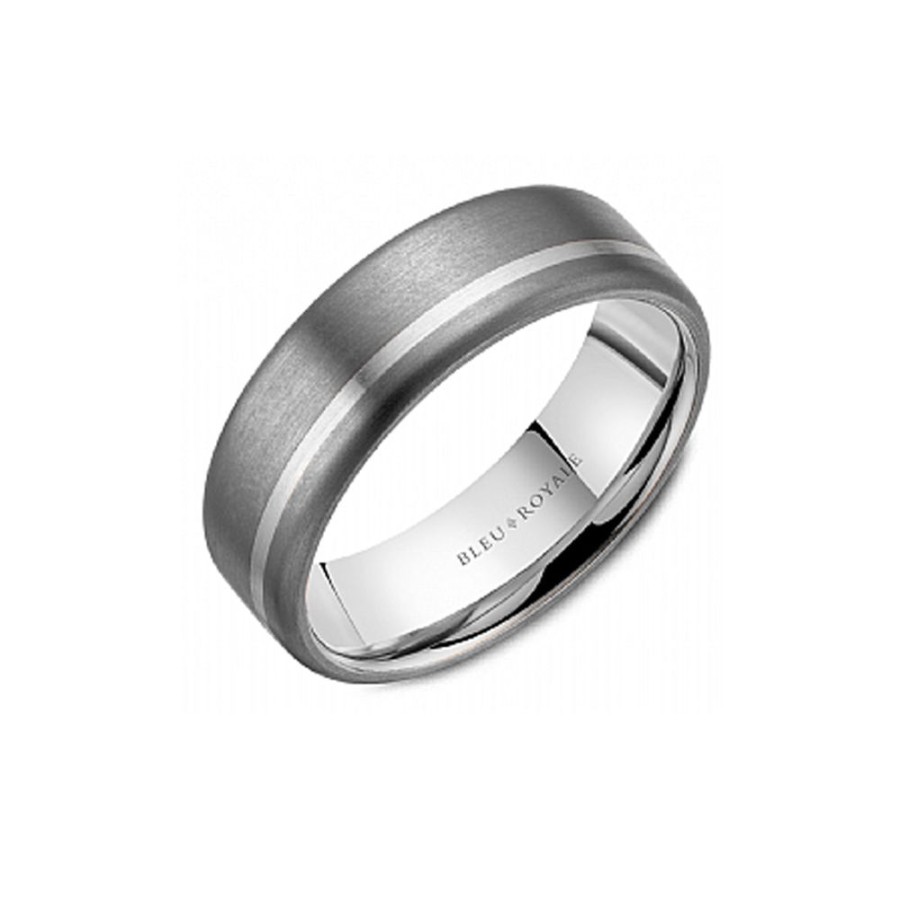 Jewelry CROWN RING | 14Kw/Tantalum Wedding Band