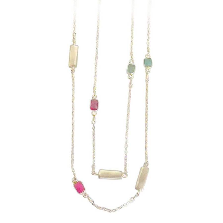 Jewelry PHILIPPA ROBERTS | Vermeil 36" Tourmaline Necklace