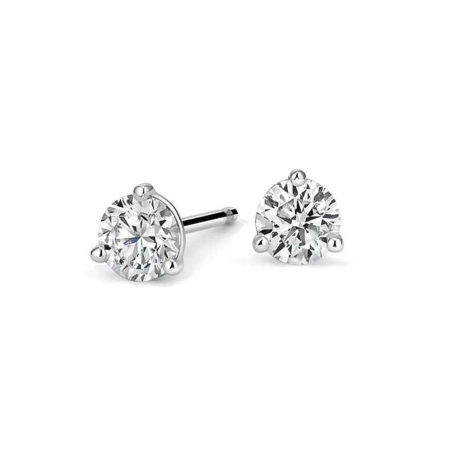 Jewelry GN DIAMOND | 14Kw 1/2Ct Diamond Studs Gh/ I1