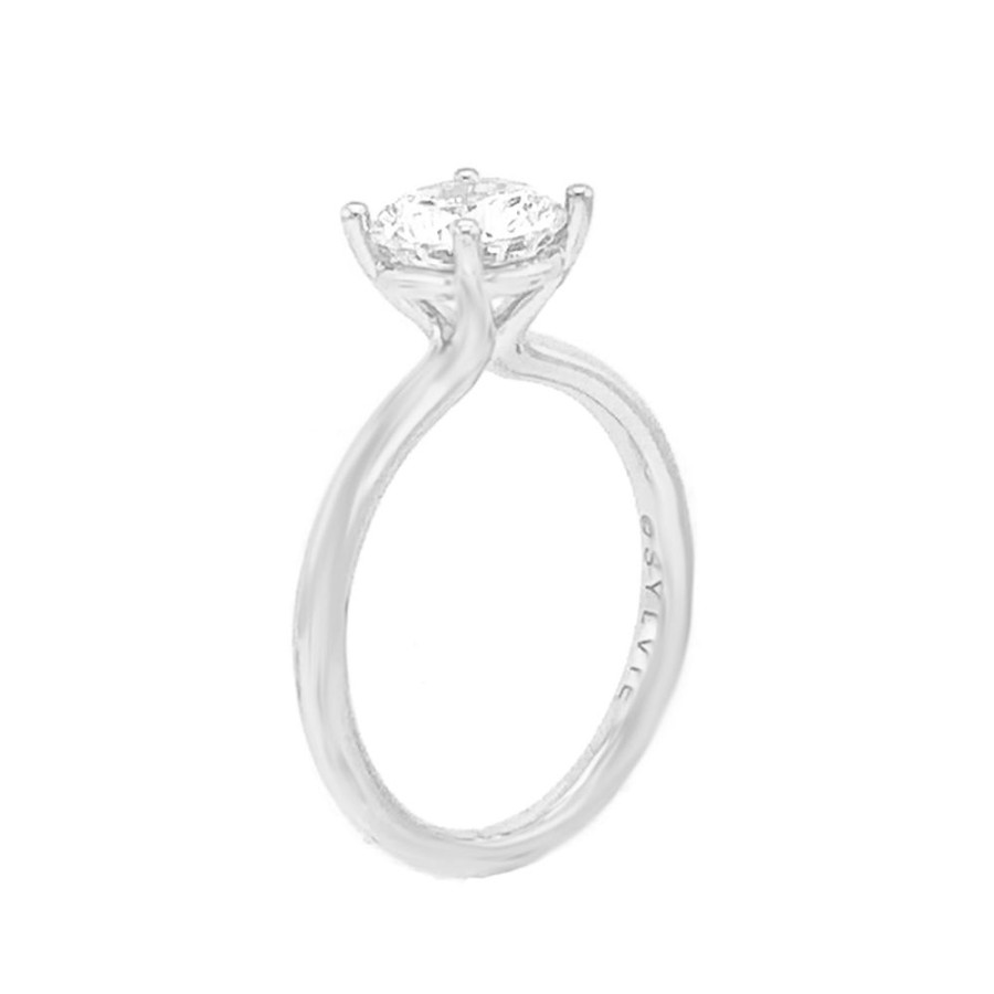 Jewelry SYLVIE-SPECTRUM CORP | 14Kw 1.5Ct Solitaire Ring Mounting