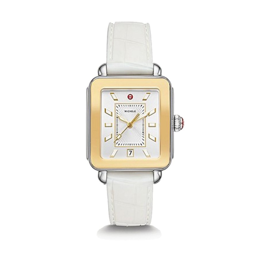 Jewelry MICHELE WATCHES | Michele White Deco Sport Watch