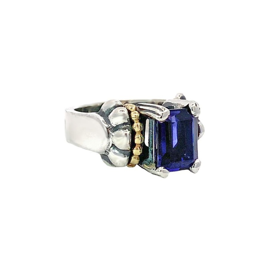 Jewelry ESTATE JEWELRY | Vintage Lagos Iolite Ring