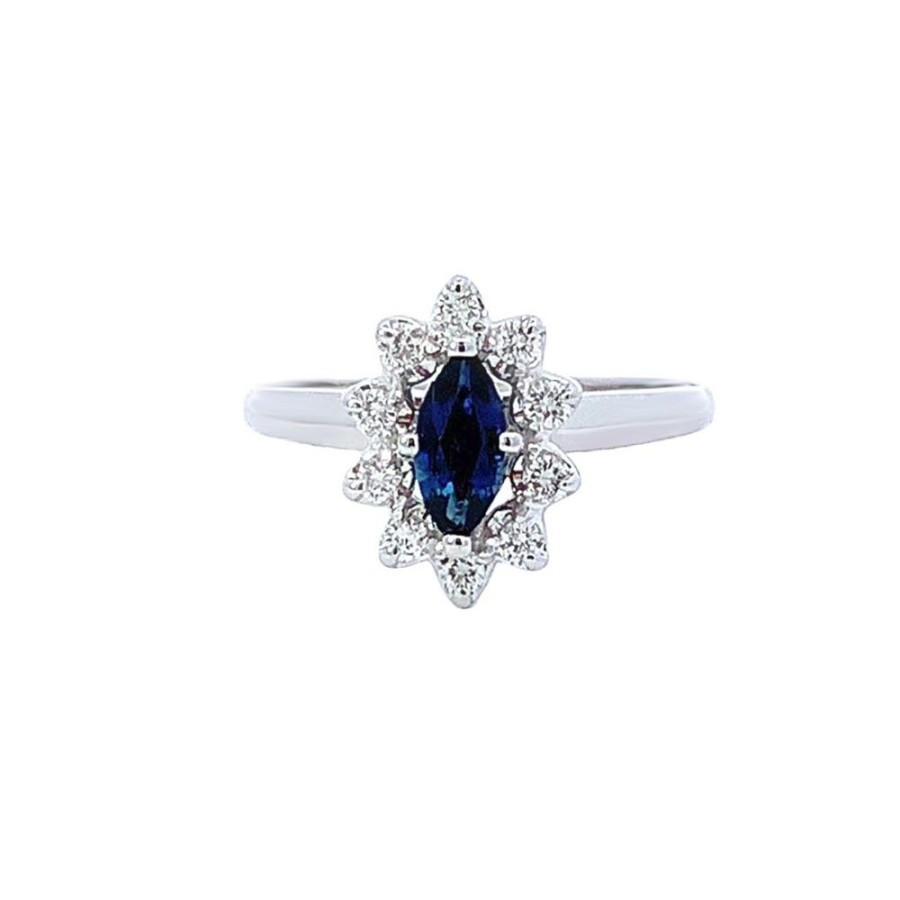 Jewelry ESTATE JEWELRY | Small Vintage Sapphire Ring