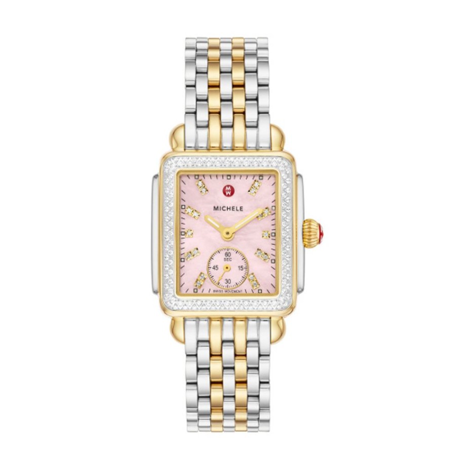 Jewelry MICHELE WATCHES | Michele Madison With Rose Dial