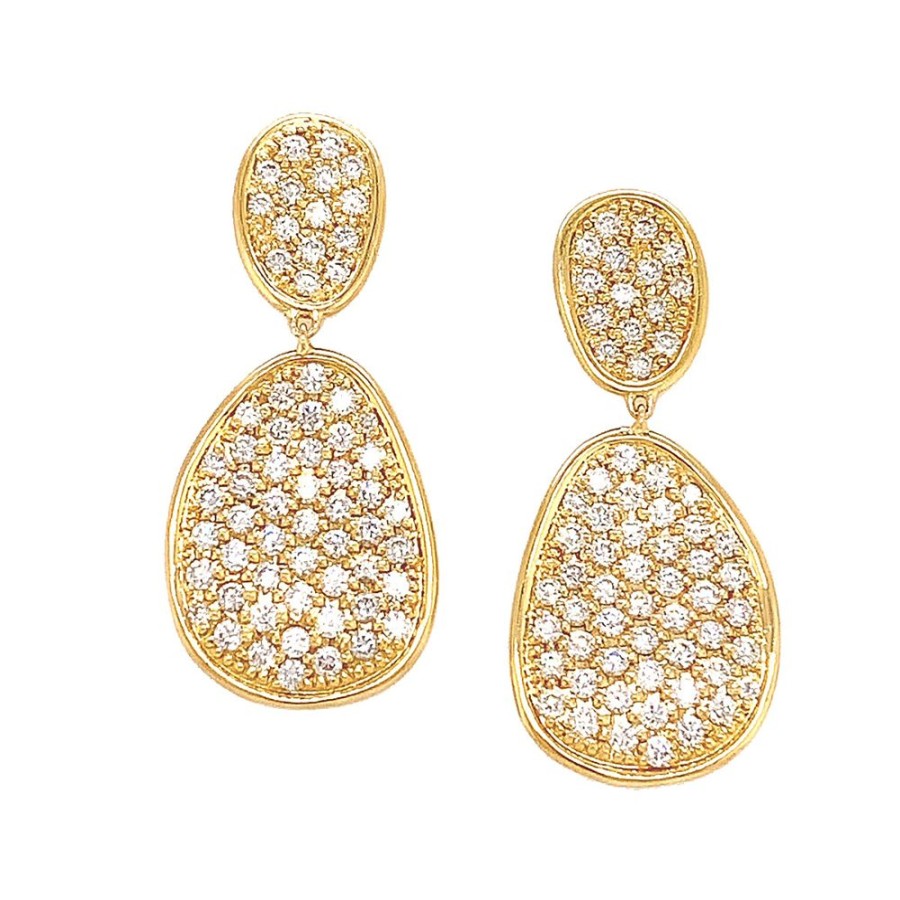 Jewelry MARCO BICEGO USA | Marco Bicego Dble Pave Earrings