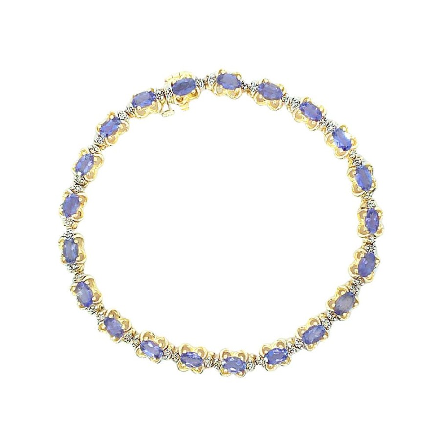 Jewelry ESTATE JEWELRY | Vintage Iolite Bracelet