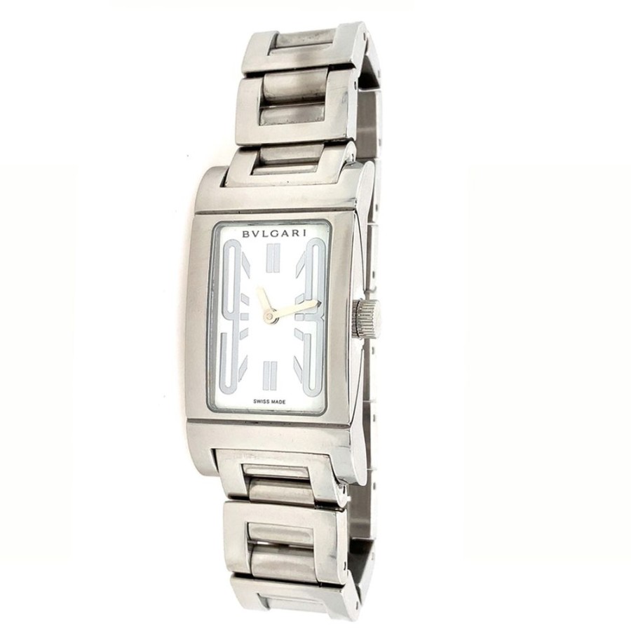 Jewelry ESTATE JEWELRY | Stainless Steel Lady'S Bulgari