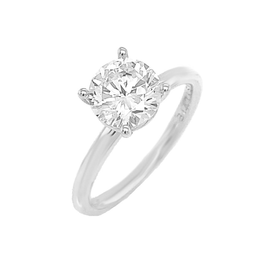 Jewelry SYLVIE-SPECTRUM CORP | 14Kw 1.5Ct Solitaire Ring Mounting