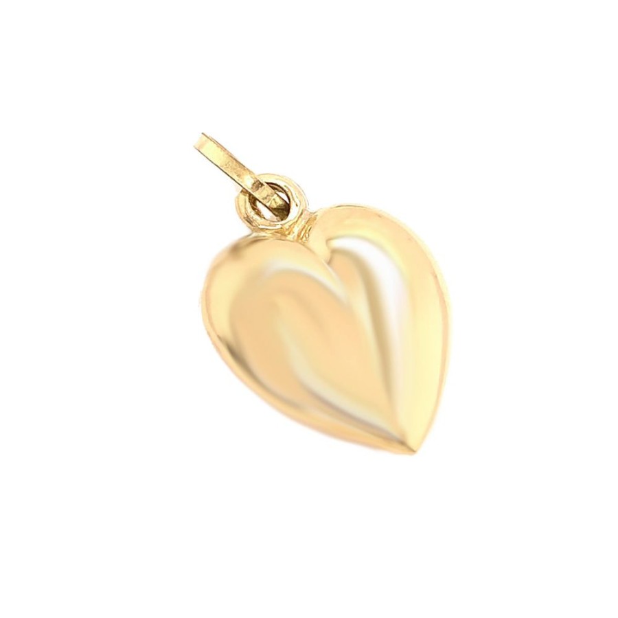 Jewelry ESTATE JEWELRY | Vintage Puffed Heart Charm