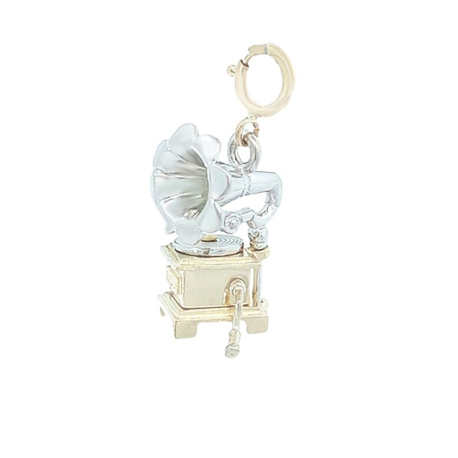 Jewelry ESTATE JEWELRY | Vintage Phonograph Charm