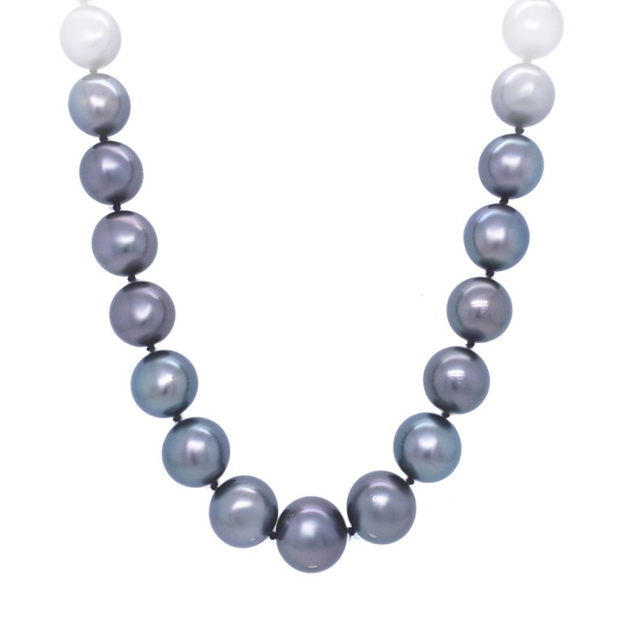 Jewelry SEABRITE IMPORTS INC | 10-12Mm Tahitian Pearl Necklace