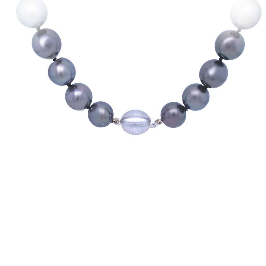 Jewelry SEABRITE IMPORTS INC | 10-12Mm Tahitian Pearl Necklace