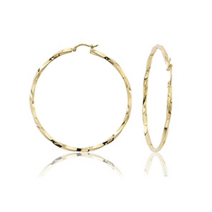 Jewelry CARLA (u0026 NANCY B) | 14Ky 1,25" Twisted Hoops