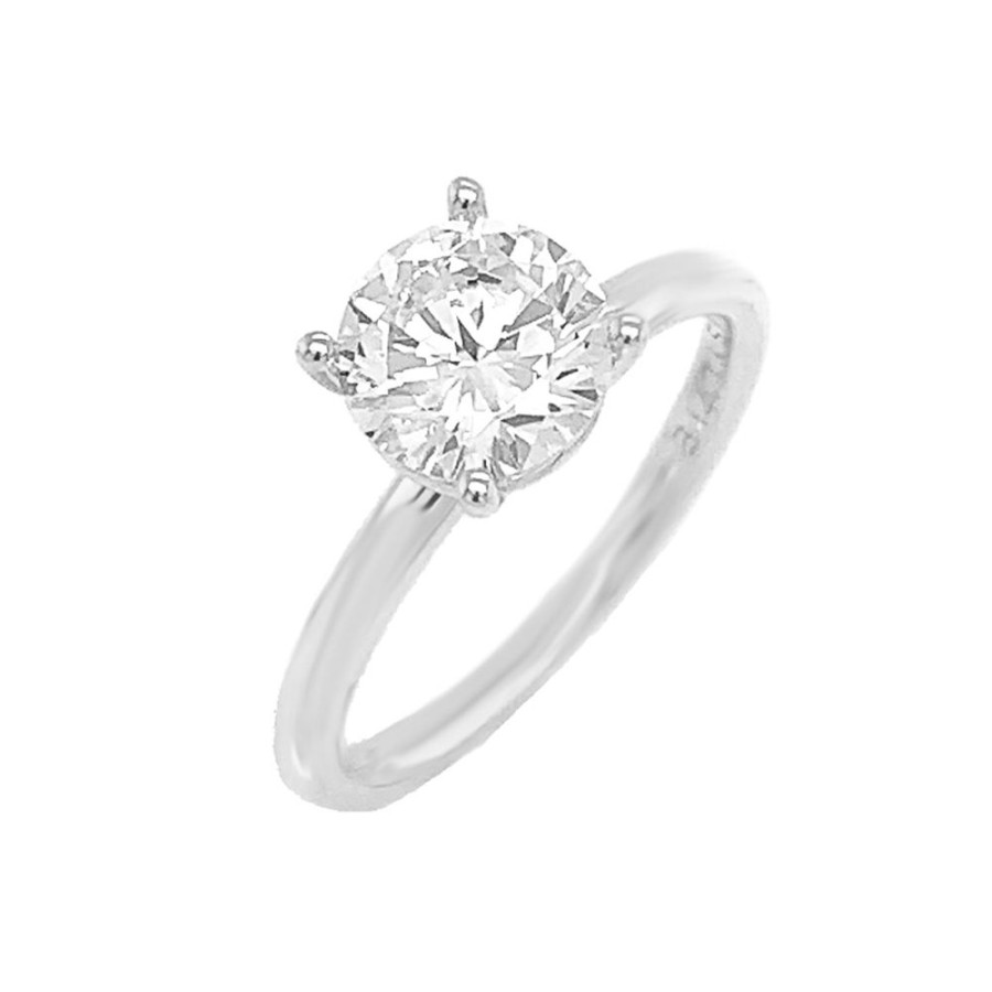 Jewelry SYLVIE-SPECTRUM CORP | 14Kw 4-Prong 1Ct Solitaire Mounting