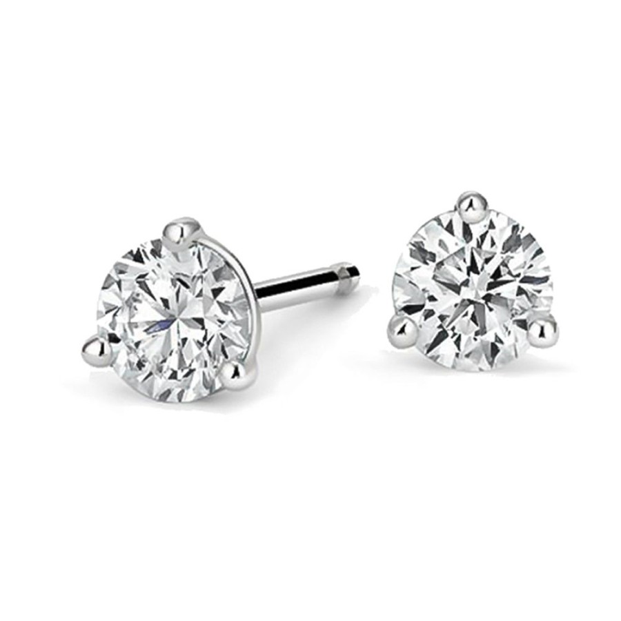 Jewelry GN DIAMOND | 14Kw 1-1/2Ct Diamond Studs Gh/Si2