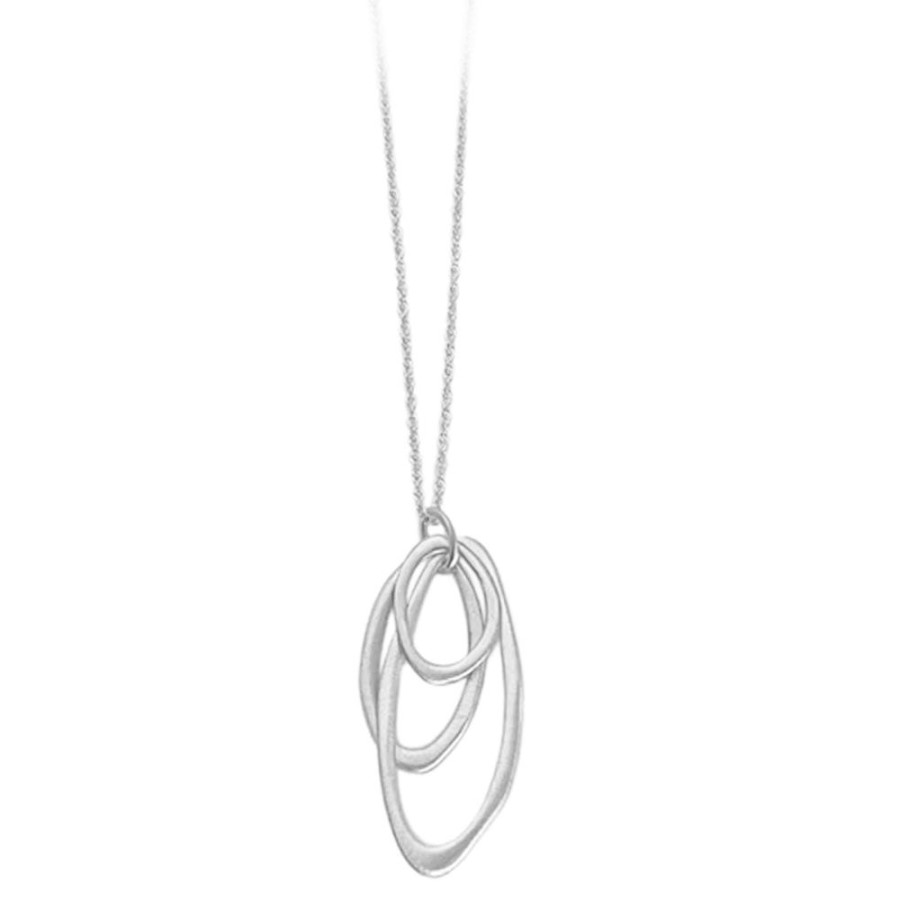 Jewelry PHILIPPA ROBERTS | Satin 3-Ovals Pendant