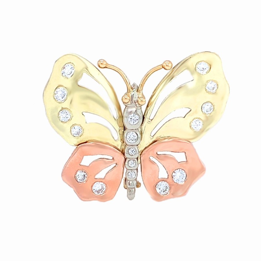 Jewelry PETER LINDEMAN | 14K Yellow & Pink Gold 1.20Ct