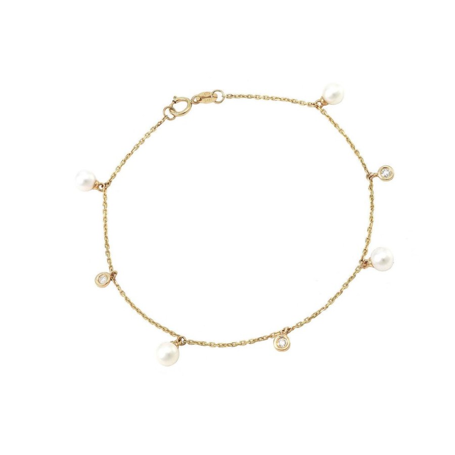 Jewelry LAU INTERNATIONAL, INC. | Bracelet With Pearl Drops