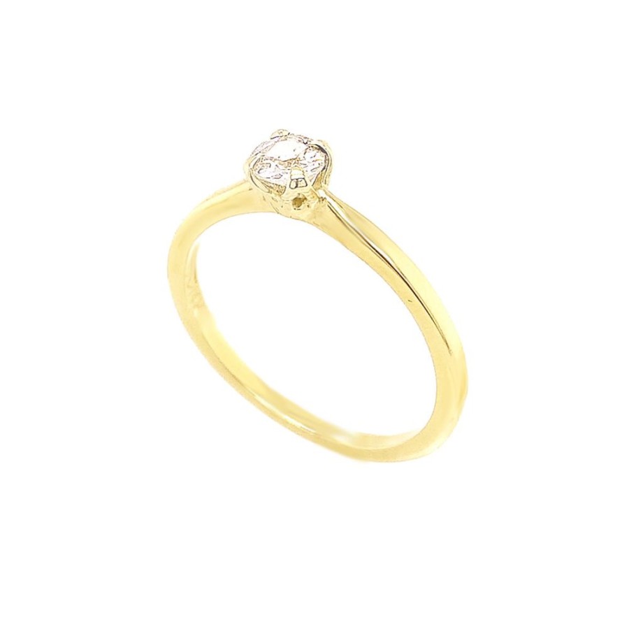 Jewelry ESTATE JEWELRY | Vintage 1/3Ct Diamond Solitaire Ring