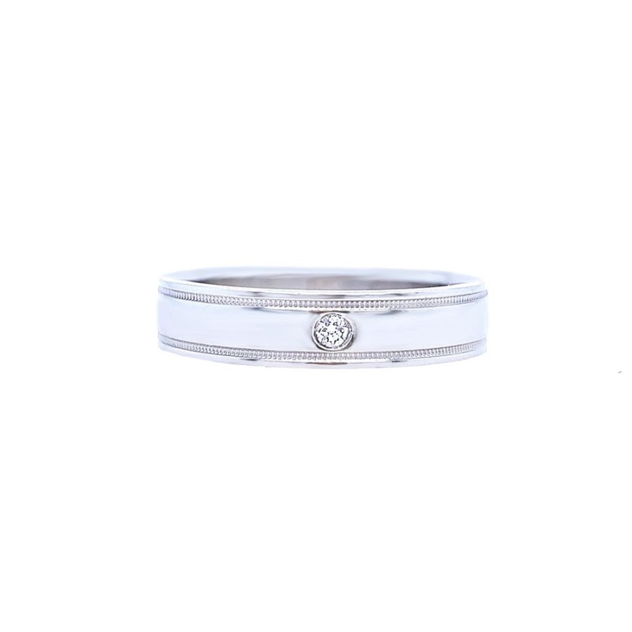 Jewelry ESTATE JEWELRY | Platinum Vintage Tiffany Band