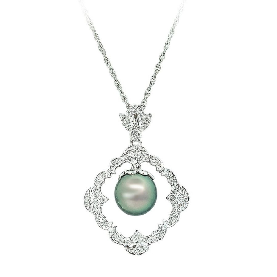 Jewelry ESTATE JEWELRY | Vintage Tahitian Pearl Pendant