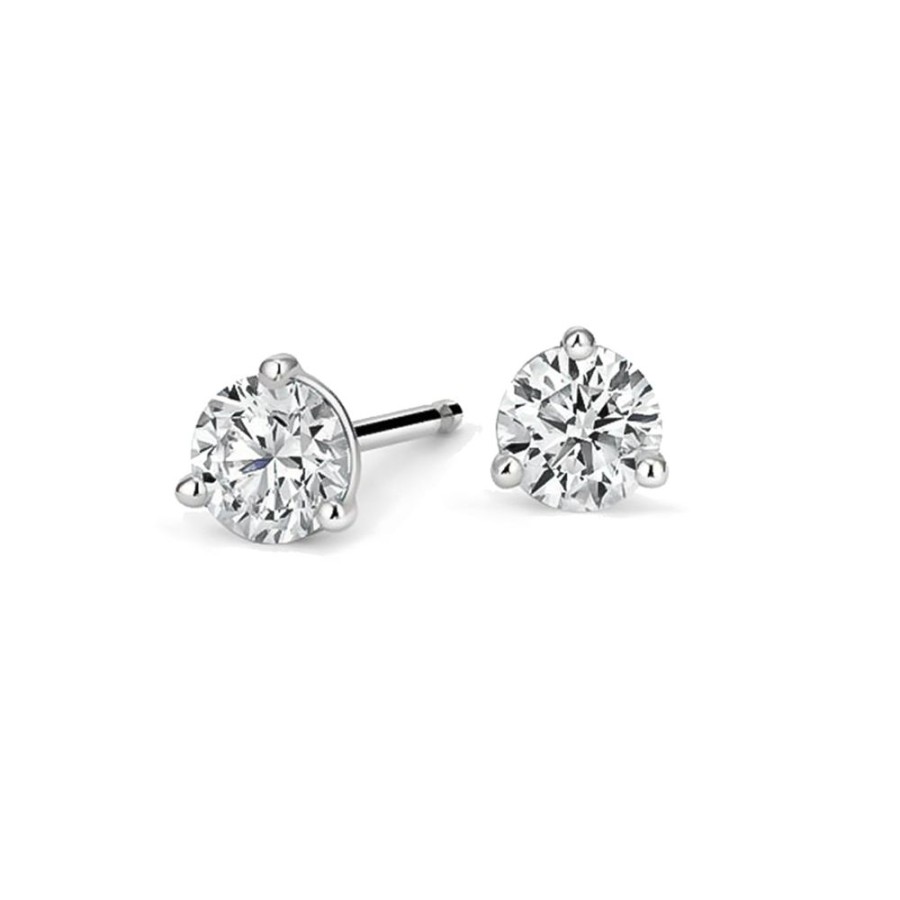 Jewelry GN DIAMOND | 14Kw 1/2Ct Diamond Studs Gh/Si2