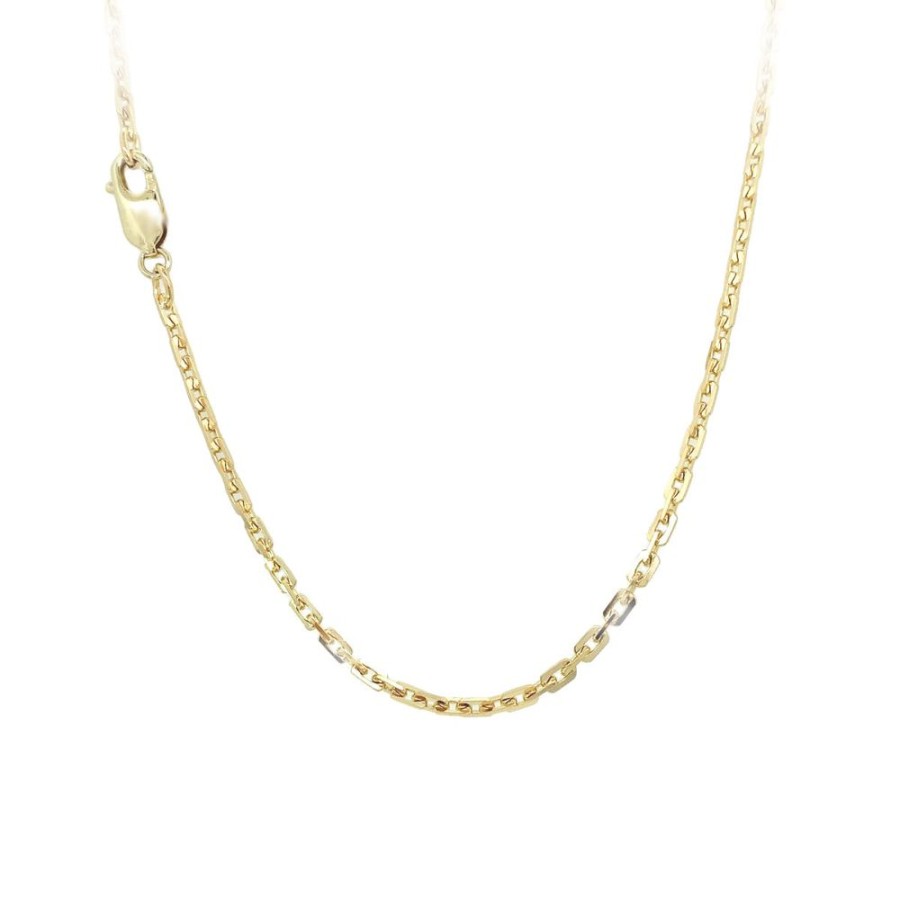 Jewelry ESTATE JEWELRY | 18Ky Gold 20" Vintage Heavy Ca