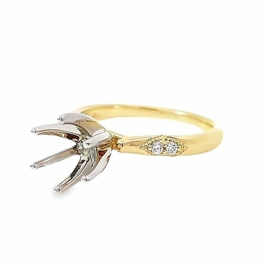 Jewelry STULLER SETTINGS | 14Ky 6-Prong .05Ct Ring Mounting