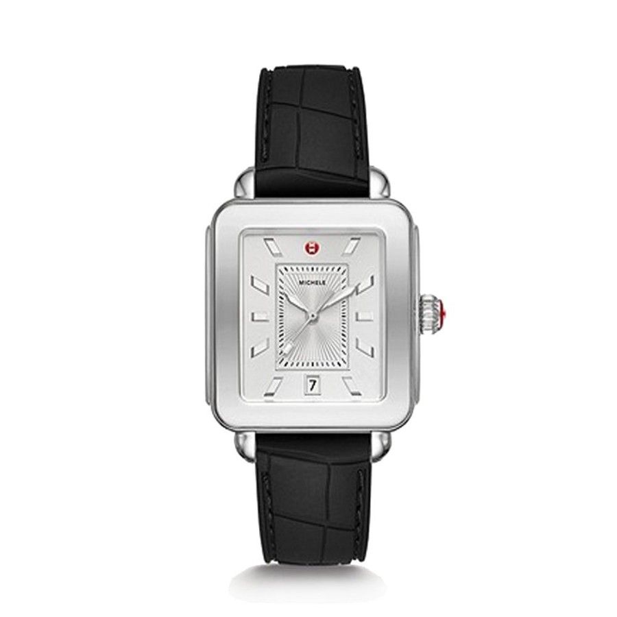 Jewelry MICHELE WATCHES | Steel Michele Black Deco Watch