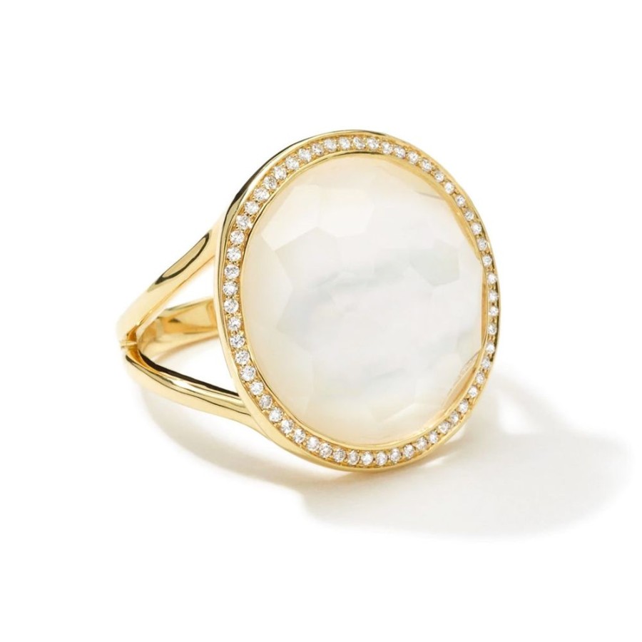 Jewelry IPPOLITA dba ALE VIOLA LLC | 18Ky Ippolita Pearl Halo Ring