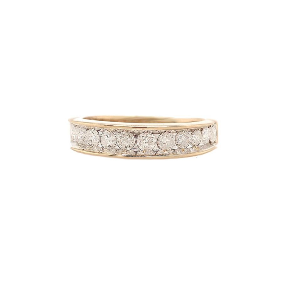 Jewelry ESTATE JEWELRY | Vintage 12-Diamond Band