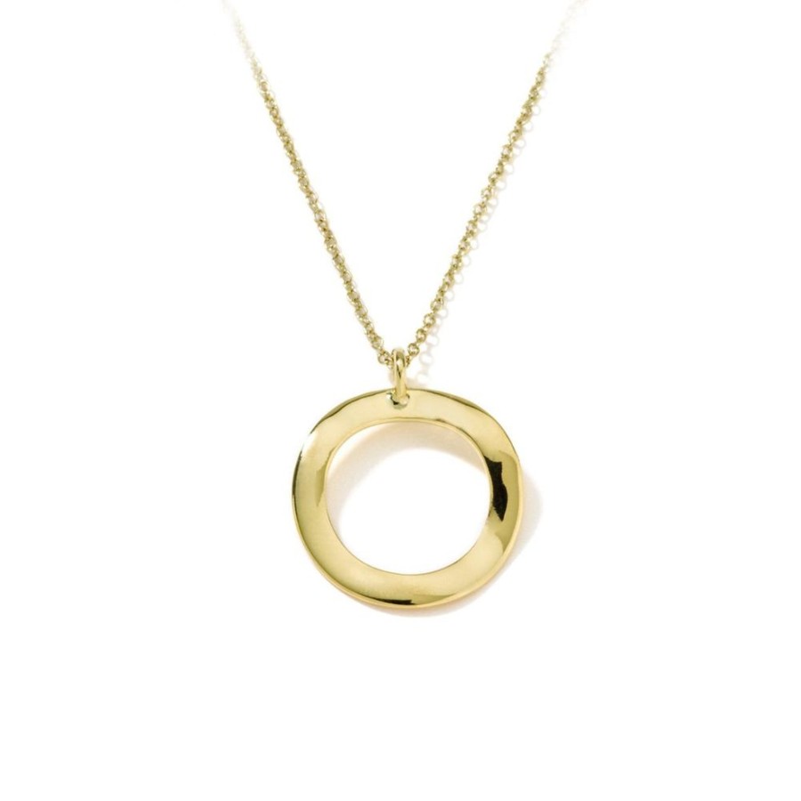 Jewelry IPPOLITA dba ALE VIOLA LLC | 18Ky Ippolita Wavy Circle Pendant