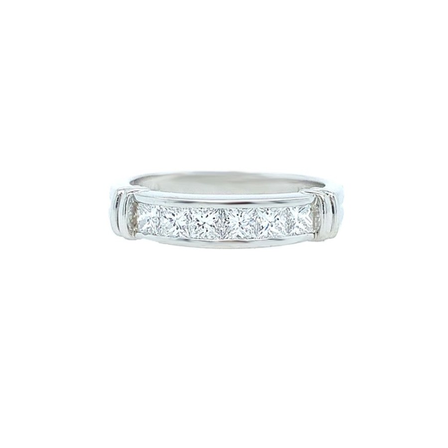 Jewelry ESTATE JEWELRY | Platinum Vintage Scott Kay Band