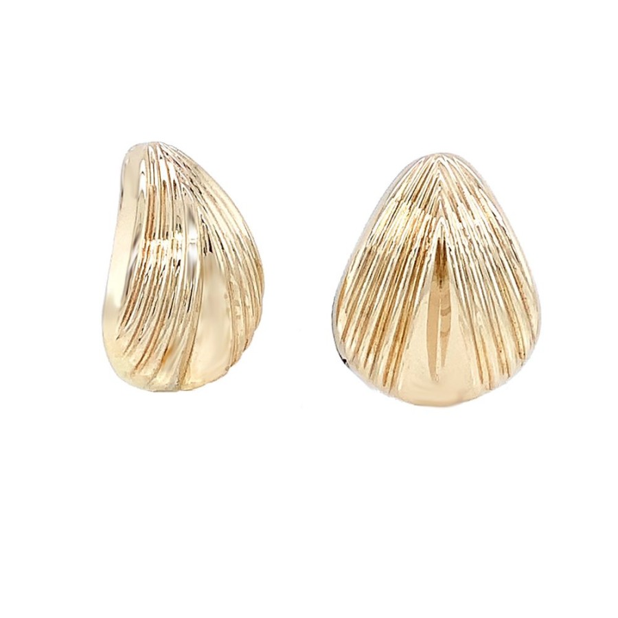 Jewelry ESTATE JEWELRY | Vintage Inverted "V" Earrings