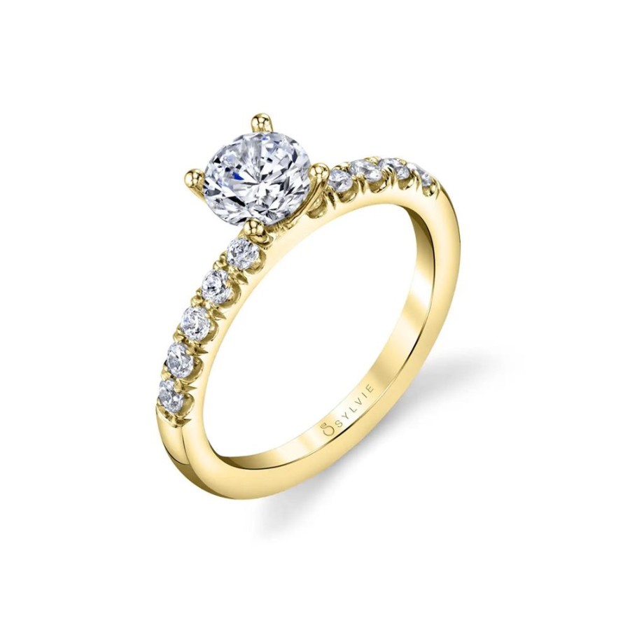 Jewelry SYLVIE-SPECTRUM CORP | 14Ky Gold Ring Mounting With .