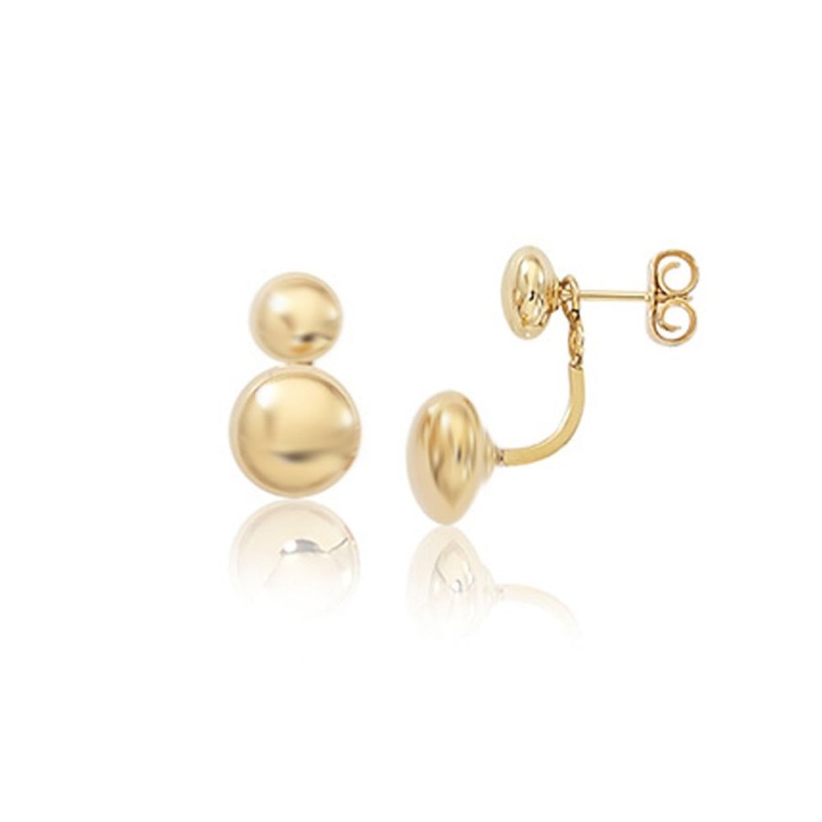 Jewelry CARLA (u0026 NANCY B) | 14Ky Ball Studs With Ball Jacket