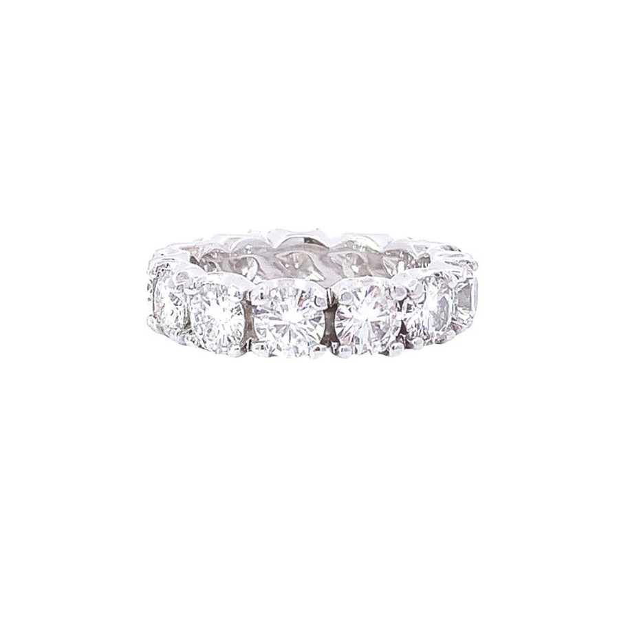 Jewelry ESTATE JEWELRY | Vintage Cz Eternity Band