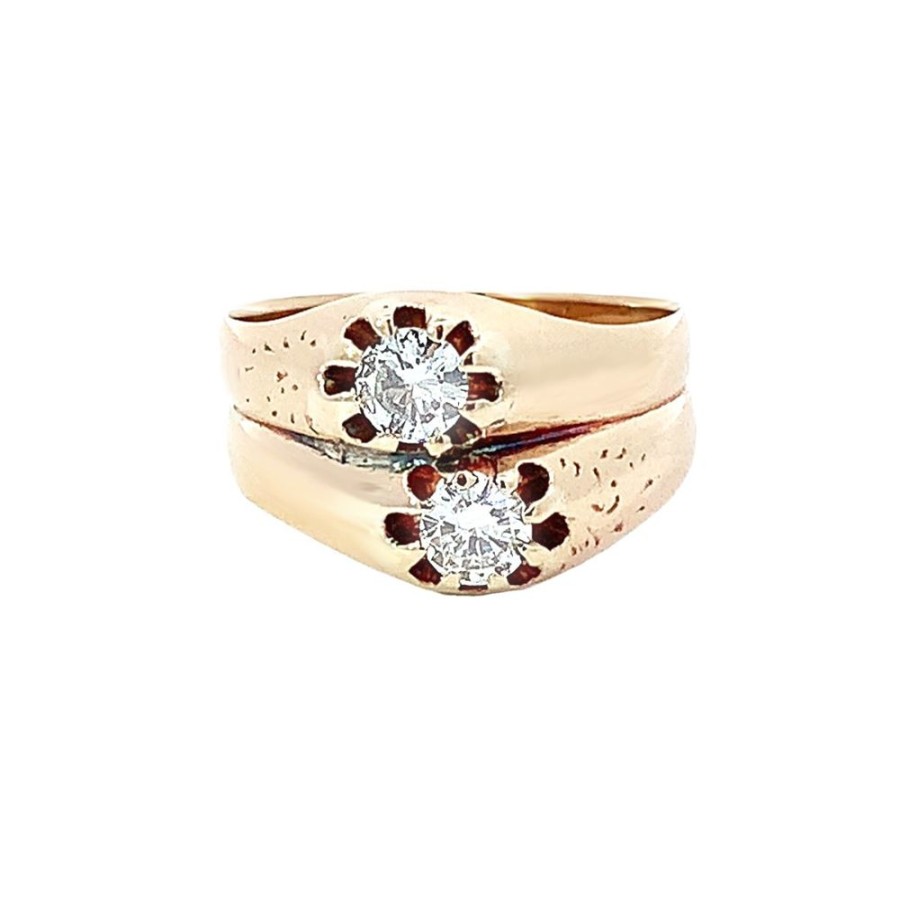 Jewelry ESTATE JEWELRY | Vintage 2-Stone Diamond Ring